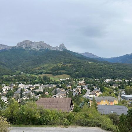 Terrasse Adroit T2 Barcelonnette - Wi-Fi Gratuit - 7 Couchages Apartment Exterior foto