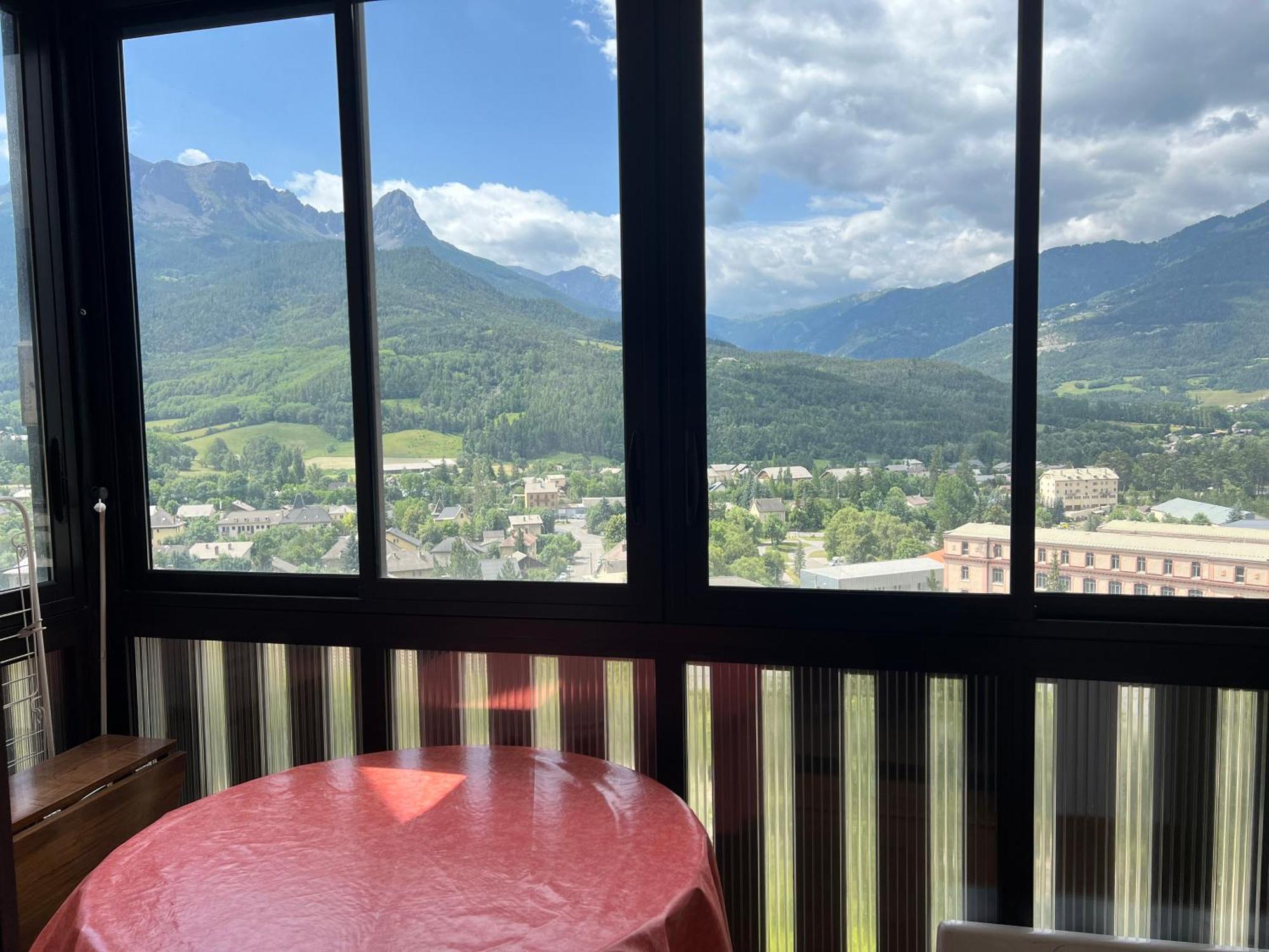 Terrasse Adroit T2 Barcelonnette - Wi-Fi Gratuit - 7 Couchages Apartment Exterior foto